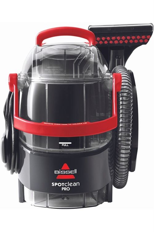 Aspiradora de mano Bissell Spotclean Pro 1558N 750W Negra y roja - Imagen 3