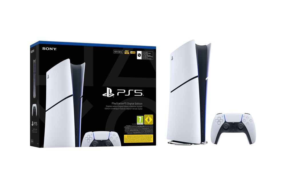 Consola Sony PS5 Slim Edition Digital Blanca